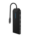 Porodo Gaming 9in1 USB-C HUB 4K Gamers Edition Black