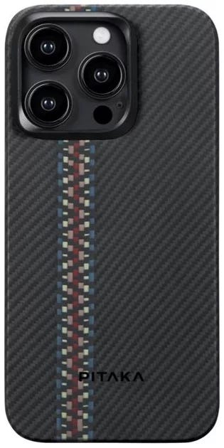 Pitaka Fusion Weaving MagEZ Case 3 for iPhone 15 Pro Max Rhapsody600D