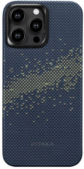 Pitaka Case 4 Aramid Fiber Magsafe Mag Ez For Iphone 15 Pro Max - Milky Way Galaxy