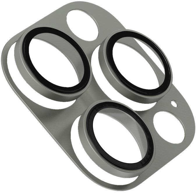 Levelo Trio Pro Camera Lens Protector -iPhone 16 Pro/Pro Max- Titanium