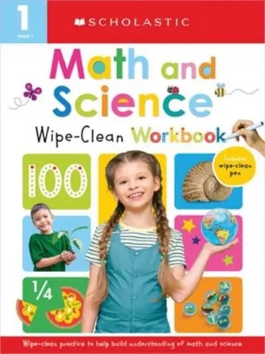 Math and Science Wipe-Clean Workbook