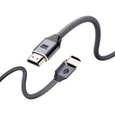 Powerology 8K HDMI Braided Cable 3M Grey