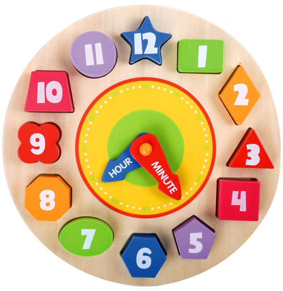 Tooky Toys Clock Puzzle