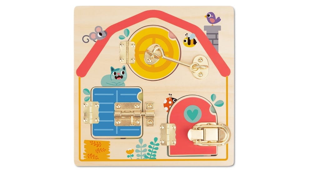 Latches Activity Board