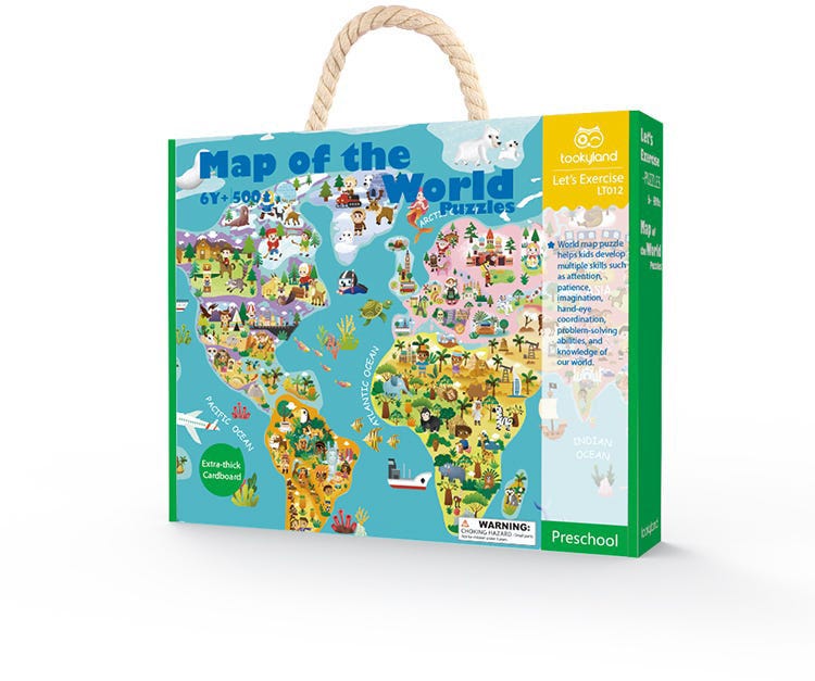 Let'S Exercise-The Map Of The World Puzzles