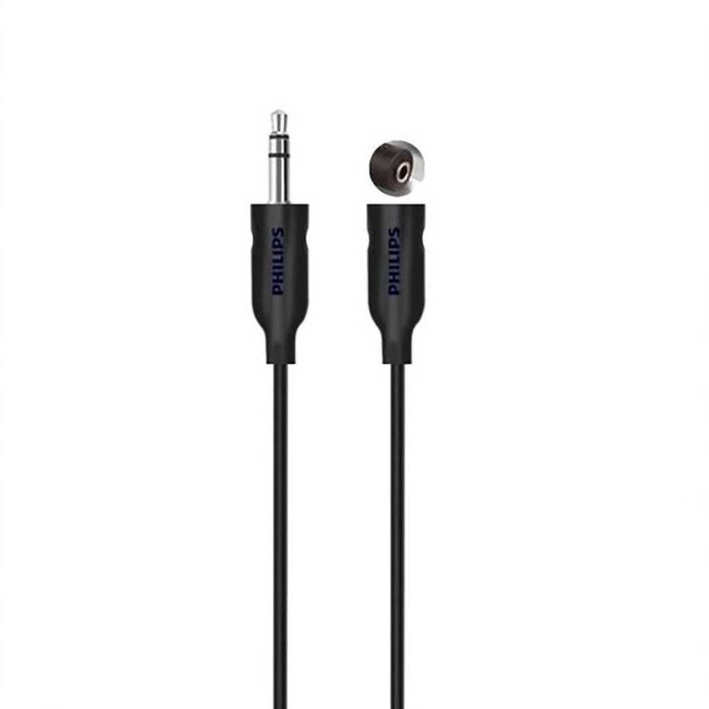 Philips Headphone Extension Cable 1.5m -SWA2528W/10 Black