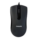 Philips USB Wired Mouse Black-SPK7101 Black