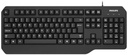 Philips Wired Keyboard - SPK6202 Black