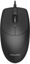 Philips Wired Mouse SPK7234 Black