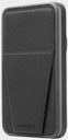 Energea Magpac Grip, 5000Mah Magsafe Compatible Power Bank With Built-In Stand/Grip - Gun/Blk