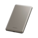 ENERGEA ALUPAC AIR, 5000MAH ULTRA LIGHT ALUMINIUM MAGSAFE COMPATIBLE POWER BANK - NATURAL
