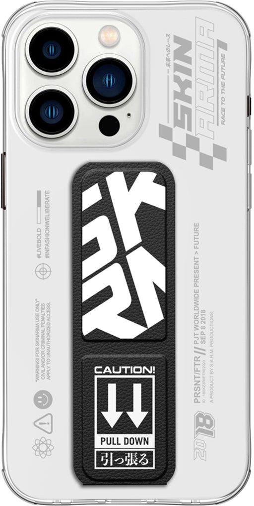 SKINARMA IPHONE 15 PRO 6.1 (2023) APEX (GRIP-STAND)BLACK