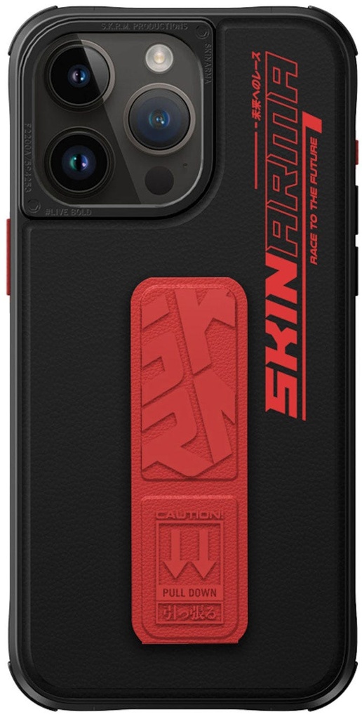 Skinarma Iphone 15 Pro 6.1 (2023) Slate (Grip-Stand)Orange