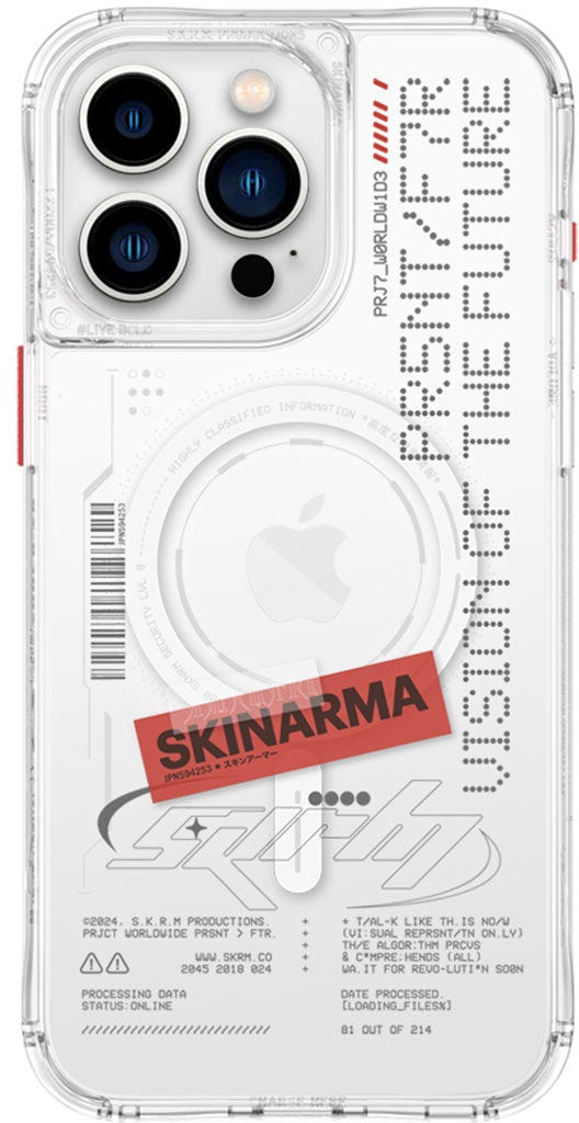 Skinarma Iphone 15 Pro 6.7 (2023) Orion (Mag-Charge)Clear
