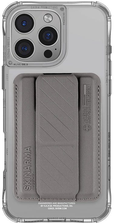 SKINARMA IPHONE 16 PRO 6.3 (2024) SAIDO MAG-CHARGE (PRIME EDITION) + KADO MAGNETIC CARDHOLDER TIT