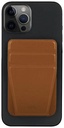 Uniq Lyft Magnetic Snap-On Stand And Card Holder - Toffee Brown (Brown)