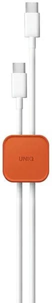 UNIQ POD ADHESIVE CABLE ORGANIZERS 8-IN-1 PACK - SIENNA ORANGE (DEEP ORANGE)