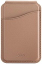 Uniq Coehl Esme Magnetic Cardholder & Mirror - Dusty Nude (Dusty Nude)