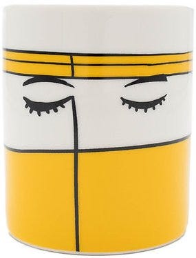 Mubarak Yellow Battoulah Mug