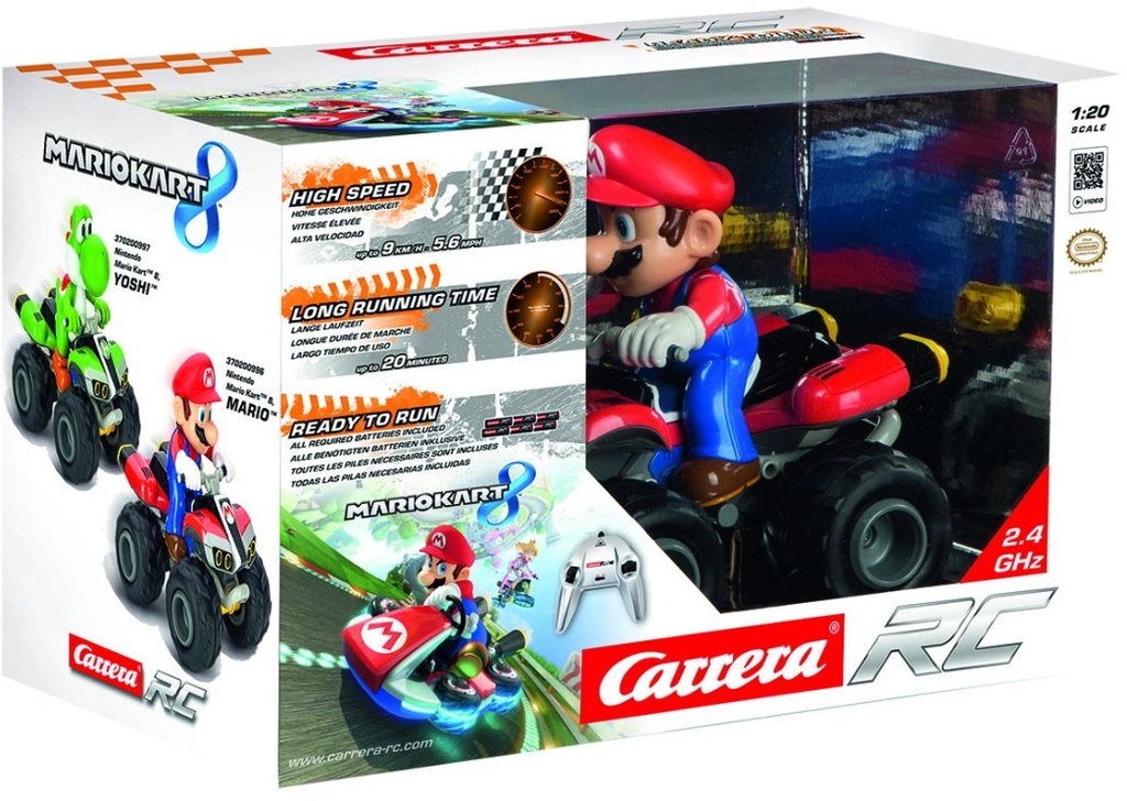 R/C MARIO KART 8 MARIO 1:20