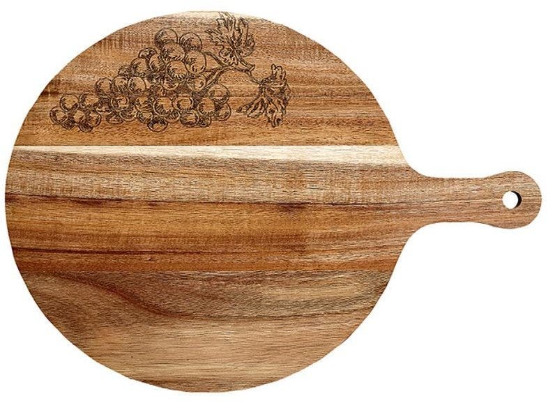 Atticus Grape Wooden Serving Board