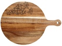 Atticus Grape Wooden Serving Board