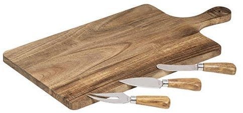 Ladelle Fromagerie Short Rectangle 4Pc Cheese Set