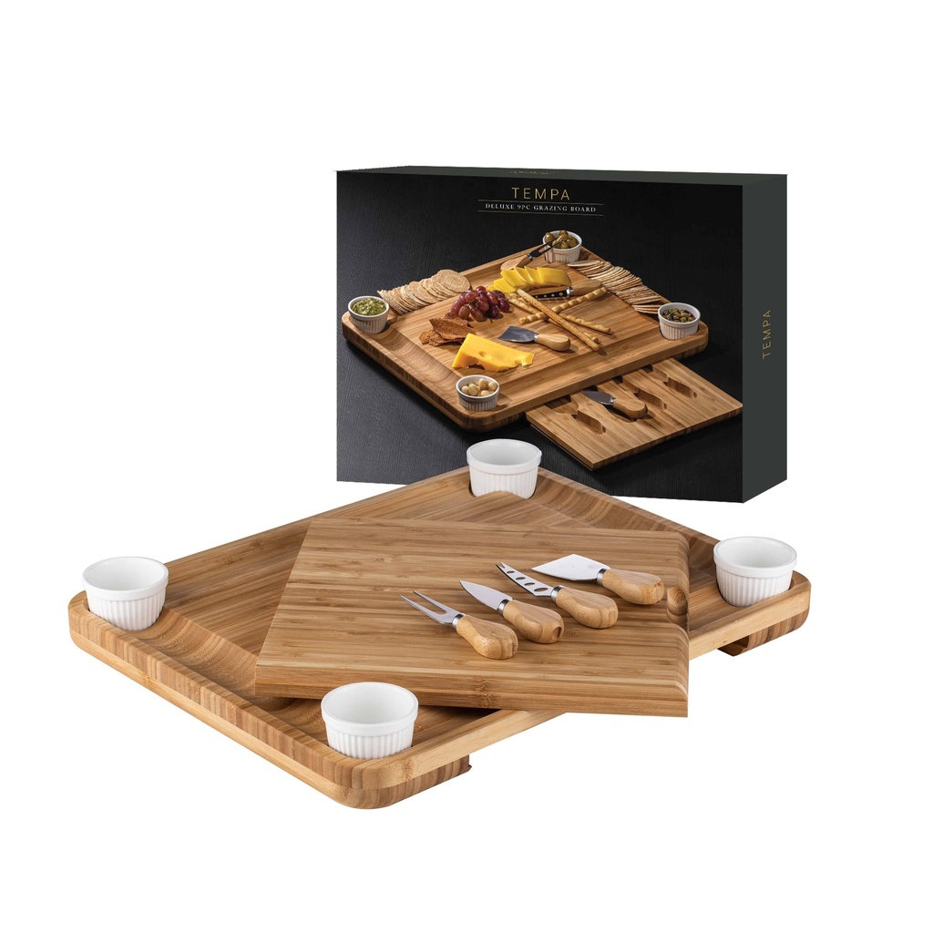 Ladelle Fromagerie Deluxe 9Pc Grazing Board Set