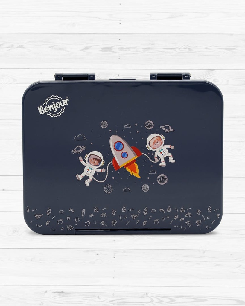 Lunch Box Bonjour Tiff Box Bento, 6/4 CMPT, Spaceman 2022