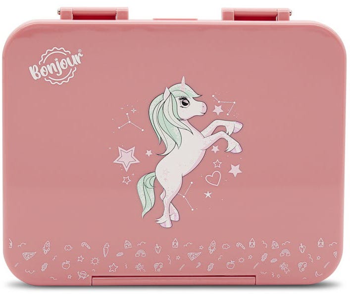 Lunch Box Bonjour Tiff Box Bento, 6/4 CMPT, Unicorn 2022