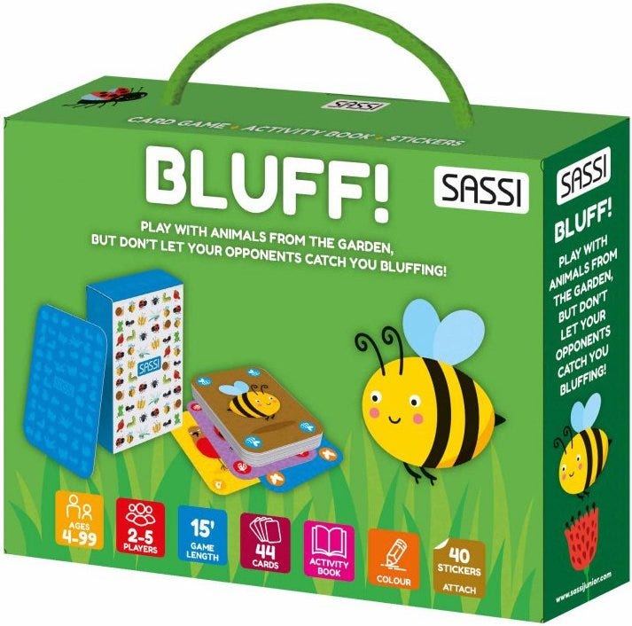 Card Games - Bluff! The Garden