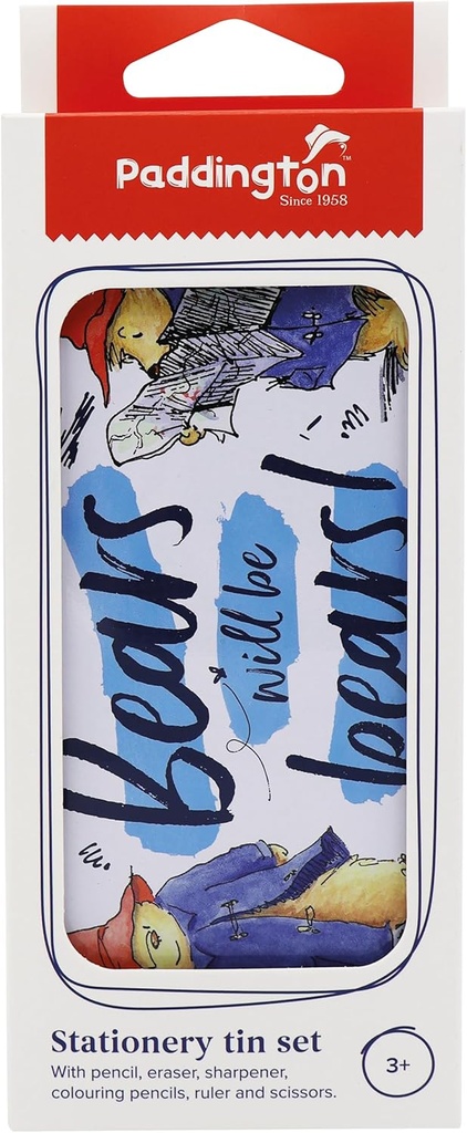 First Stationery Tin Set - Paddington