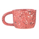 Brick Red Terrazzo Speckled Mug