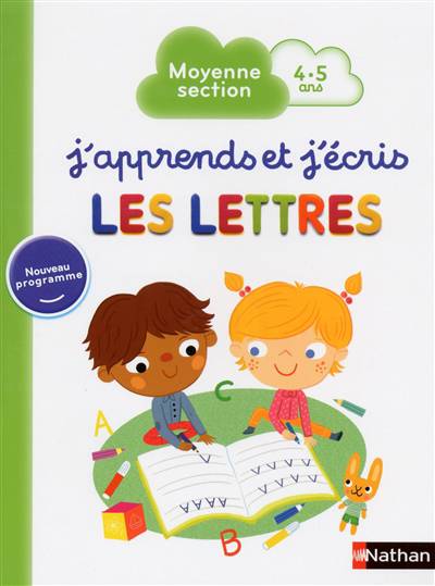 J'APPRENDS J'ECRIS - LETTRES MS