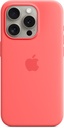 Apple iPhone 15 Pro Silicone Case with MagSafe - Guava