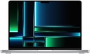 جهاز أبل ماك بوك Pro مقاس 14 بوصة M2 Pro مع وحدة معالجة مركزية 12 نواة ووحدة معالجة رسومية 19 نواة، وSSD سعة 1 تيرابايت - فضي