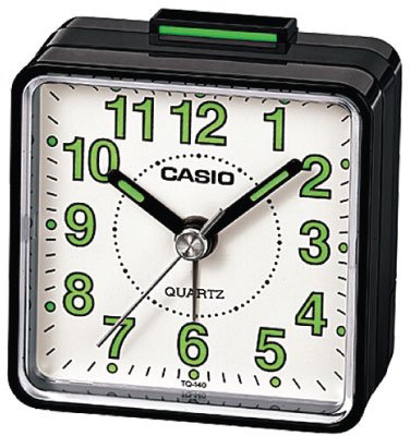 Clock Alarm Table Analog Casio TQ-140-1BDF