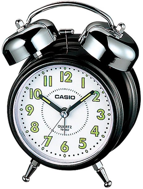 Clock Alarm Desktop Analog Bell Sound Casio TQ-362-1BDF