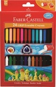 Crayon Grip Erasable 90Mm 24Pcs