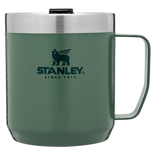 The Stay-Hot Camp Mug .35L / 12oz - Hammertone Green