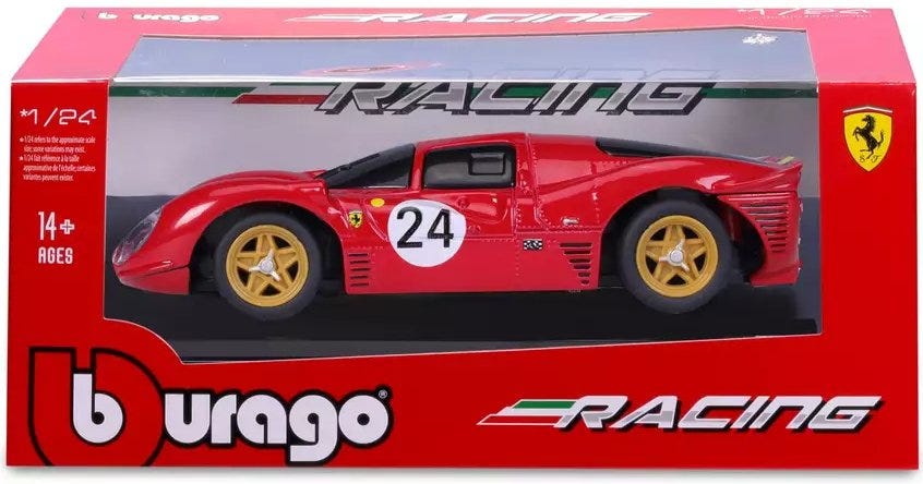 1:24 Ferrari Racing - 330 P4 Daytona