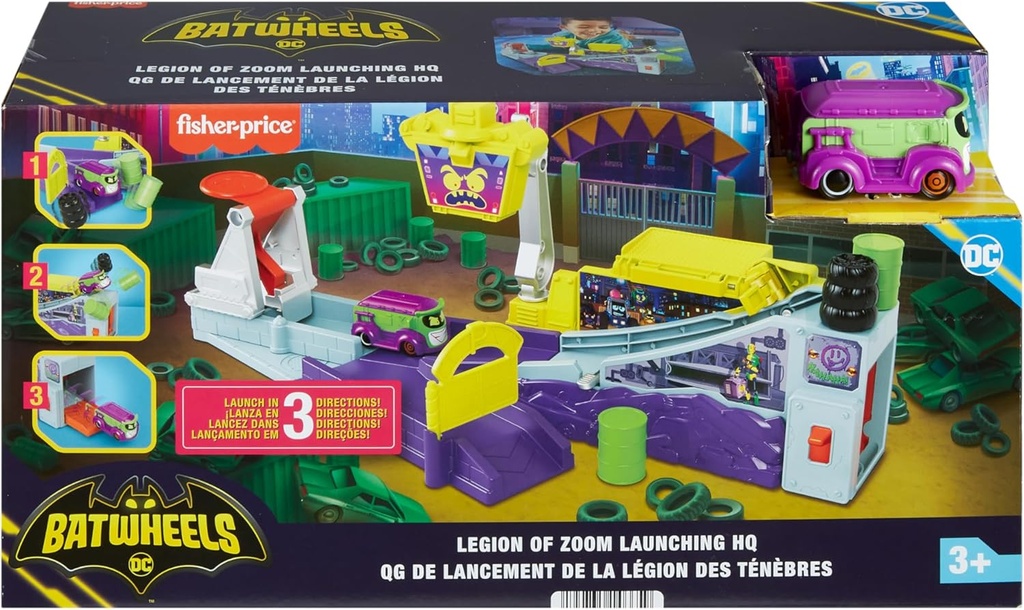 Batwheels Legion of Zoom HQ