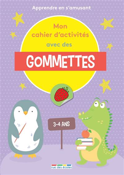Mon cahier d'activités maternelle PS avec des gommettes