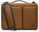 TOMTOC Defender-A42 13.5-14' Laptop Briefcase Brown