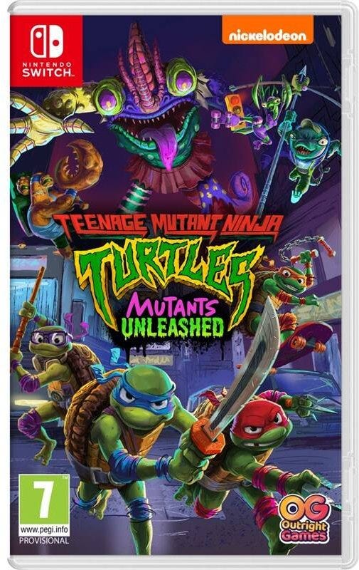Teenage Mutant Ninja Turtles: Mutants Unleashed Pegi- Switch