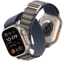 HYPHEN CLARKE Watch Strap - Apple Ultra 2/UltraÂ 49mm - Nylon Loop Large - Blue
