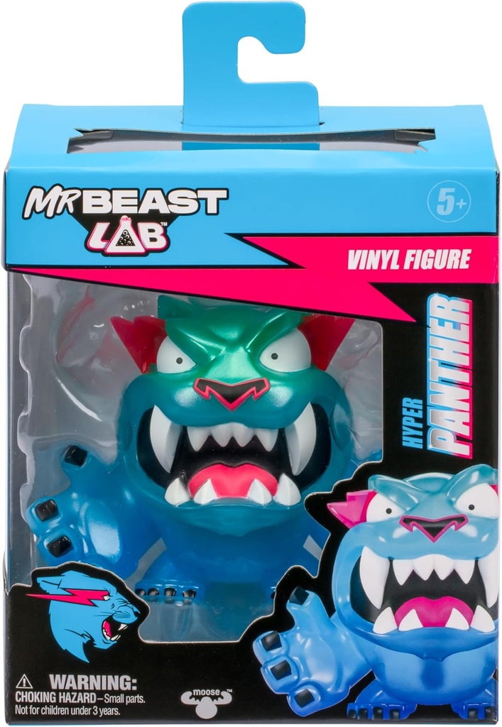 Mr Beast Lab Vinyl Figure Hyper Panther