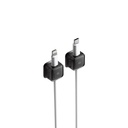 Green Lion Magnetic Clip Cable Organizer Black