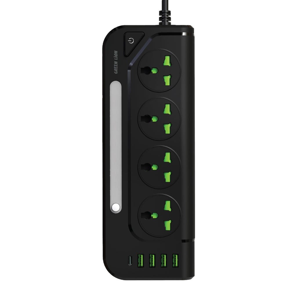 Green Lion GS-100 PowerÂ Socket 3000W Black