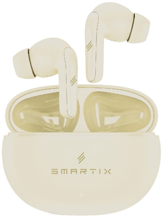 Smartix Premium Wireless Earbuds ANC 1 Buds Beige